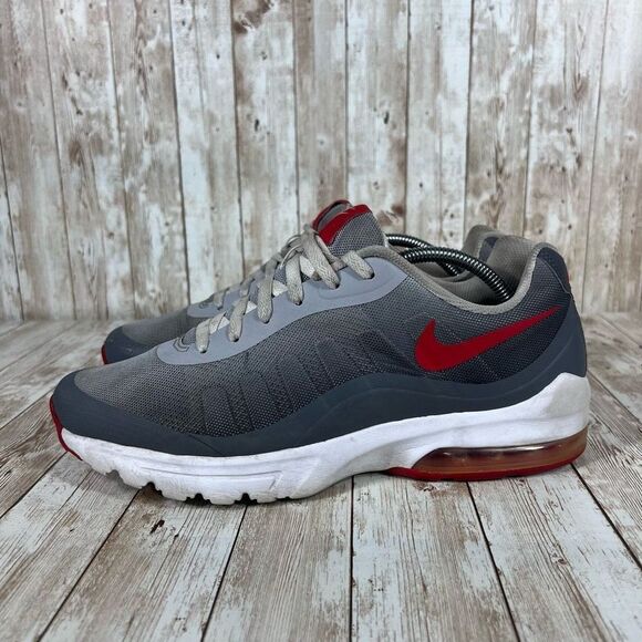 Nike Air max invigor red and grey‎  Mens 10.5 - Picture 2 of 8